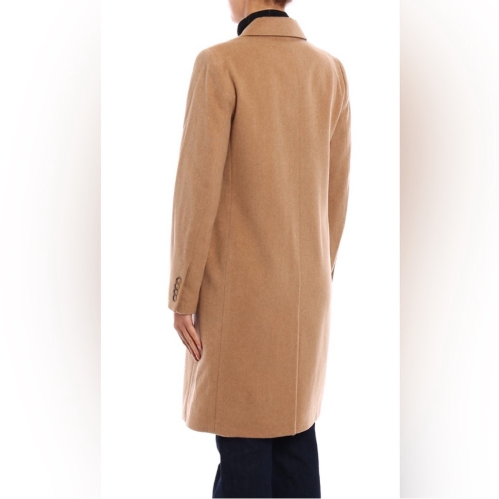 Polo Ralph Lauren Wool Cashmere Camel Coat Size 14 - Picture 2 of 16